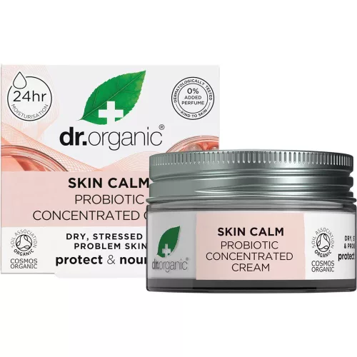 Dr.Organic Skin Calm Probiotikus nappali arckrém - 