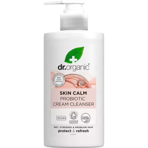 Dr.Organic Skin Calm Probiotikus krémes arclemosó - 