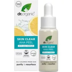 Dr.Organic Skin Clear Hámlasztó AHA-komplex-szel - 