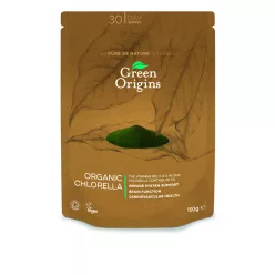 Green Origins BIO CHLORELLA por 150 g - Bio és natúr étrendkiegészítők