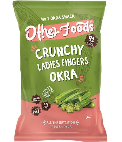Other foods Ropogós Okra Chips 40g - 