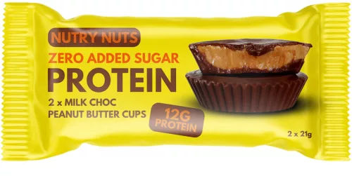 Nutry nuts protein földimogyoróvajas csokikorong tejcsokis 42 g