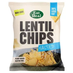 EAT REAL LENCSE CHIPS SÓS 40G - 