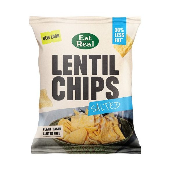 EAT REAL LENCSE CHIPS SÓS 40G