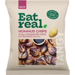 Eat Real Humus Chips Karameliz. Hagy&Balzsecet 45g