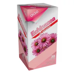 OCSO Echinacea + C-vitamin kapszula 30 db - Bio és natúr étrendkiegészítők