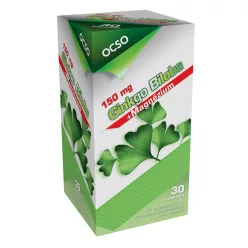 OCSO Ginkgo Biloba + Magnézium kapszula 30 db - Bio és natúr étrendkiegészítők