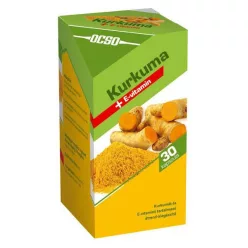 OCSO KURKUMA+E VITAMIN KAPSZULA 30 db - Bio és natúr étrendkiegészítők