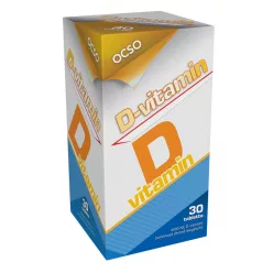 OCSO D vitamin tabletta 30 db - Bio és natúr étrendkiegészítők