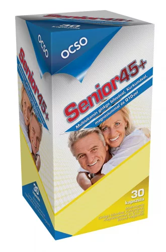 OCSO Senior 45+ Multivitamin kapszula 30 db - Bio és natúr étrendkiegészítők