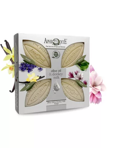Aphrodite szappancsom. aloe+vaníl+lev+magnólia340g