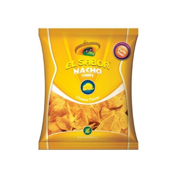 El sabor big nacho chips gluténmentes sajtos 225 g