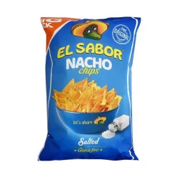 El sabor big nacho chips gluténmentes texas bbq 180 g