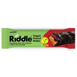Riddle vegán mogyoróvajas ostyaszelet áfonyával 43 g