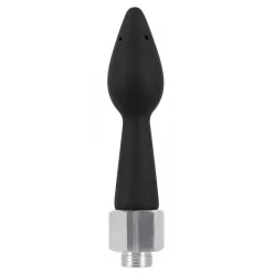You2Toys - Rear Splash - kúpos szilikon zuhanyfej (fekete) - Bio és natúr intim termékek
