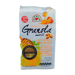 Vitalia granola mézzel-mandulával 350 g – Új termékek