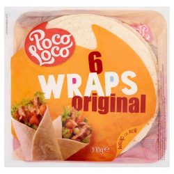 Poco Loco wraps lágy tortilla 370 g