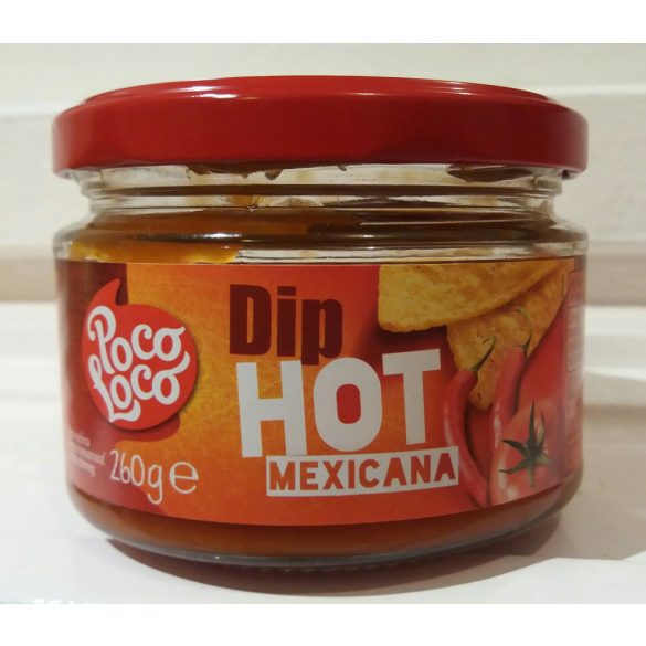 POCO LOCO SALSA DIP SZÓSZ HOT