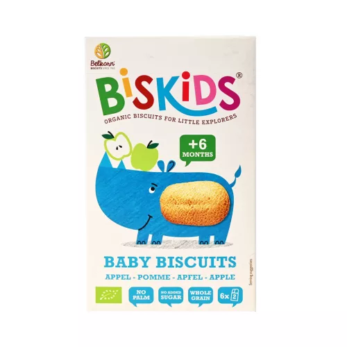 Biskids Baby Biscuits almás biokeksz 120 g – Egyéb babaétel