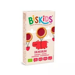 Biskids jamjam biokeksz epres töltelékkel 100 g