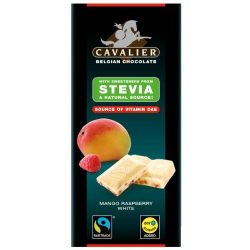 Cavalier fehércsokoládé stevia mangó-málna 85 g