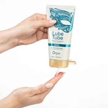 Orgie Lube Tube - hűsítő hatású síkosító gél (150ml) - Bio és natúr intim termékek