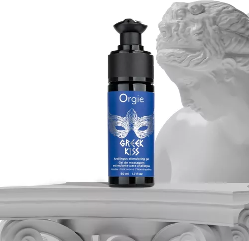 Orgie Greek Kiss - stimuláló anális intim gél (50ml) - Bio és natúr intim termékek
