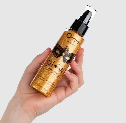 Orgie Glow - csillogó testápoló olaj (110ml) - Bio és natúr intim termékek