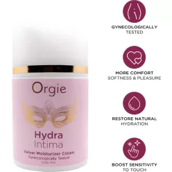 Orgie Hydra Intima - intim ápoló krém nőknek (50ml) – Izgató síkosító