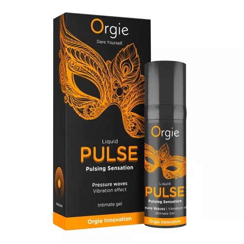 Orgie Pulse - folyékony vibrátor (15ml) – Izgató síkosító