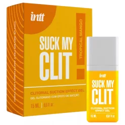 Intt Suck My Clit - klitorisz stimuláló gél nőknek - mangó (15ml) – Izgató síkosító