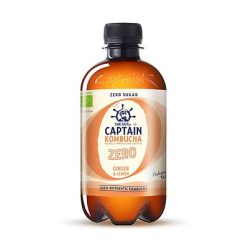   Captain bio kombucha élőflórás ital gyömbér-citrom 400 ml