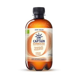   Captain bio kombucha élőflórás ital gyömbér-citrom 400 ml