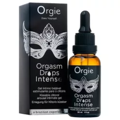 Orgie Orgasm Drops Intense - stimuláló intim gél nőknek (30ml) - Bio és natúr intim termékek