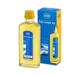 Lysi tőkehalmáj olaj citromos 240 ml - Bio és natúr étrendkiegészítők