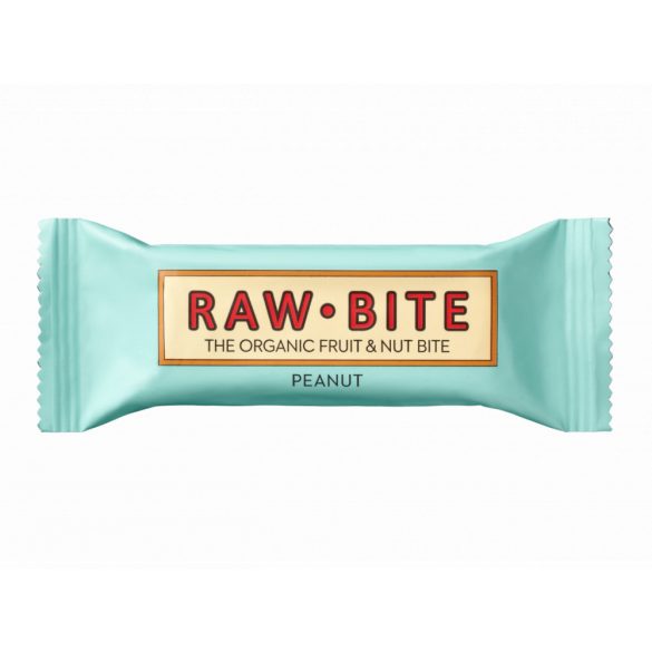 Gluténmentes rawbite organic mogyoró bar 50g
