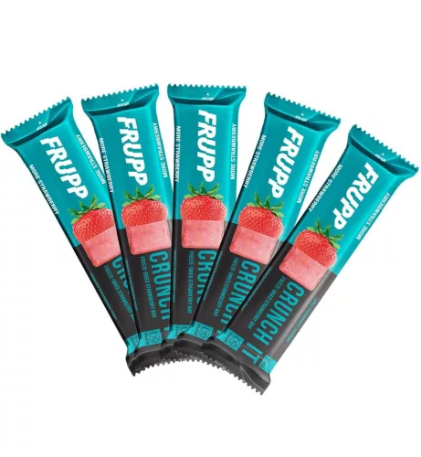 Frupp liofilizált eper szelet 10 g - Bio és natúr élelmiszerek