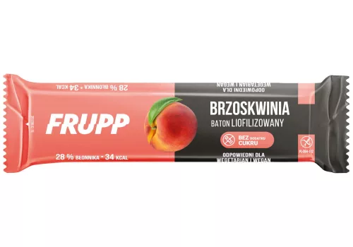 Frupp liofilizált őszibarack szelet 10 g