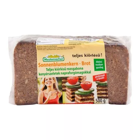 Mestemacher benus kenyér napraforgómagos 500 g - 