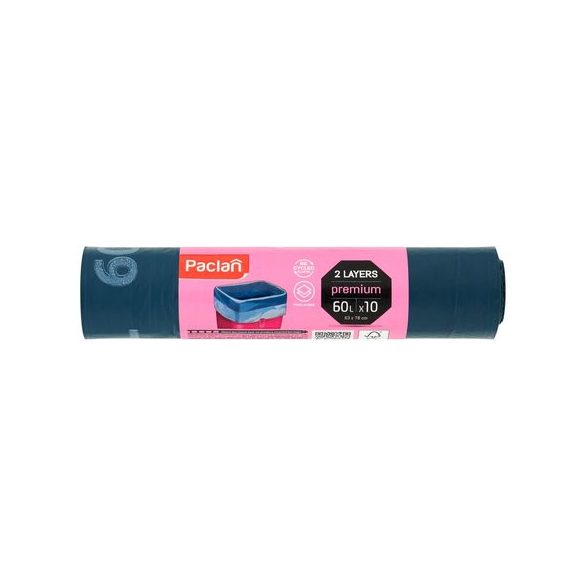 PACLAN SZEMETESZSÁK PRÉMIUM 60L-ES 10DB