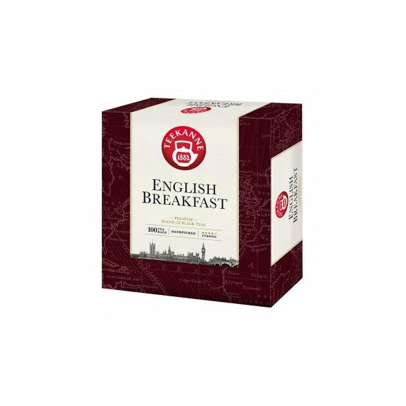 Teekanne English Breakfast Fekete Tea Filteres 100Db