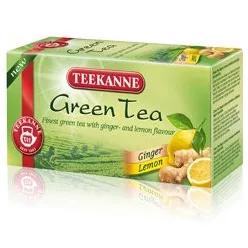 Teekanne zöld tea gyömbér-citrom 20x1,75 g 35 g - Bio és natúr élelmiszerek