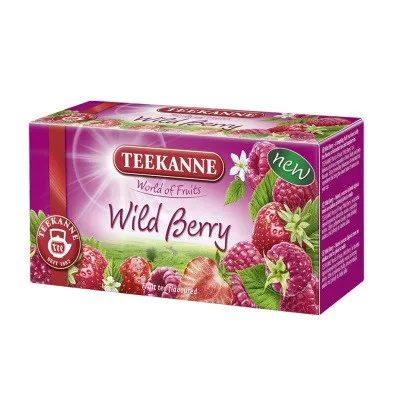 Teekanne eper és málna ízű gyümölcstea 40 g - Bio és natúr élelmiszerek