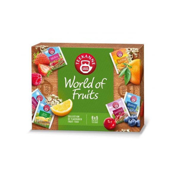 Teekanne teaválogatás world of fruits 69 g