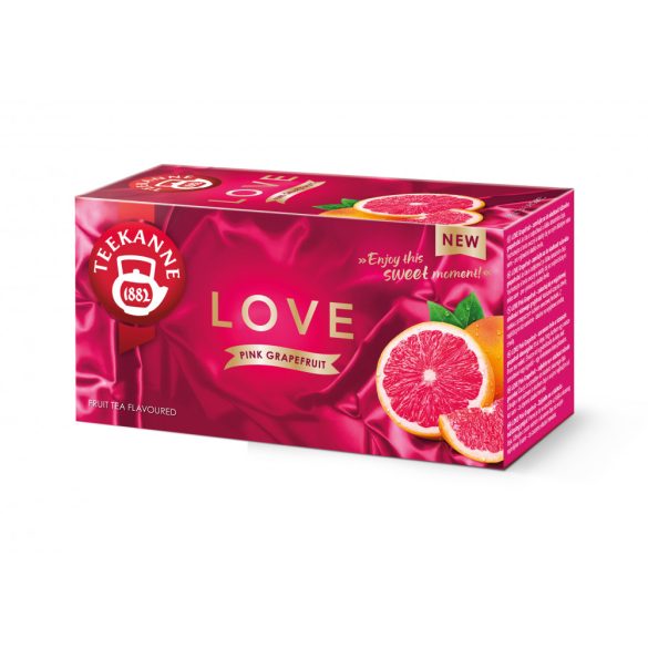 Teekanne world of fruits love grapefruit ízű gyümölcstea 20x2,25 g 45 g