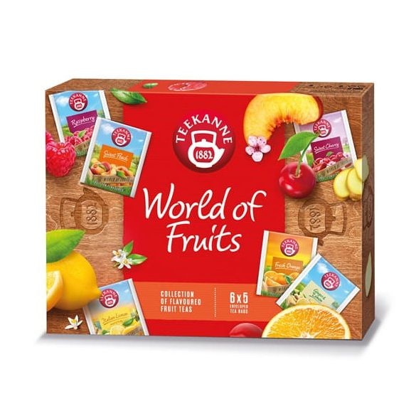 Teekanne teaválogatás world of fruits 66,25 g