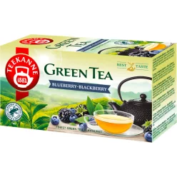 Teekanne áfonya-szeder ízesítésű zöld tea 35 g
