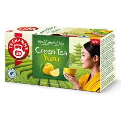 Teekanne yuzu ízesítésű zöld tea 35 g – Gyümölcstea