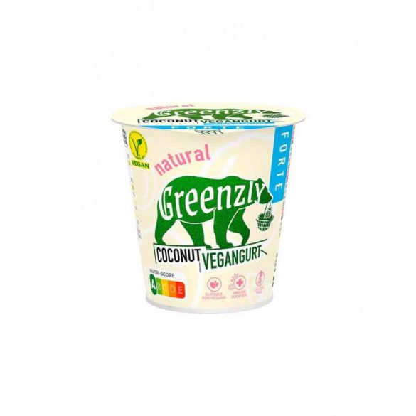 Greenzly kókuszos vegángurt natúr 130 g