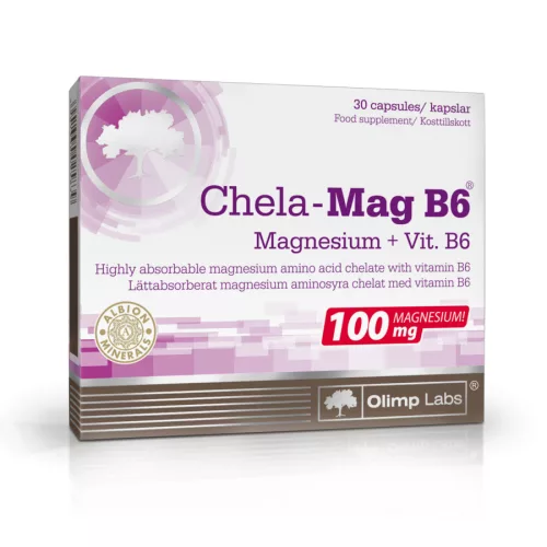 Olimp Labs Chela-Mag B6 - IZOMGÖRCSÖK ELLEN - Bio és natúr étrendkiegészítők